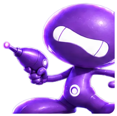 Matching purple symbol
